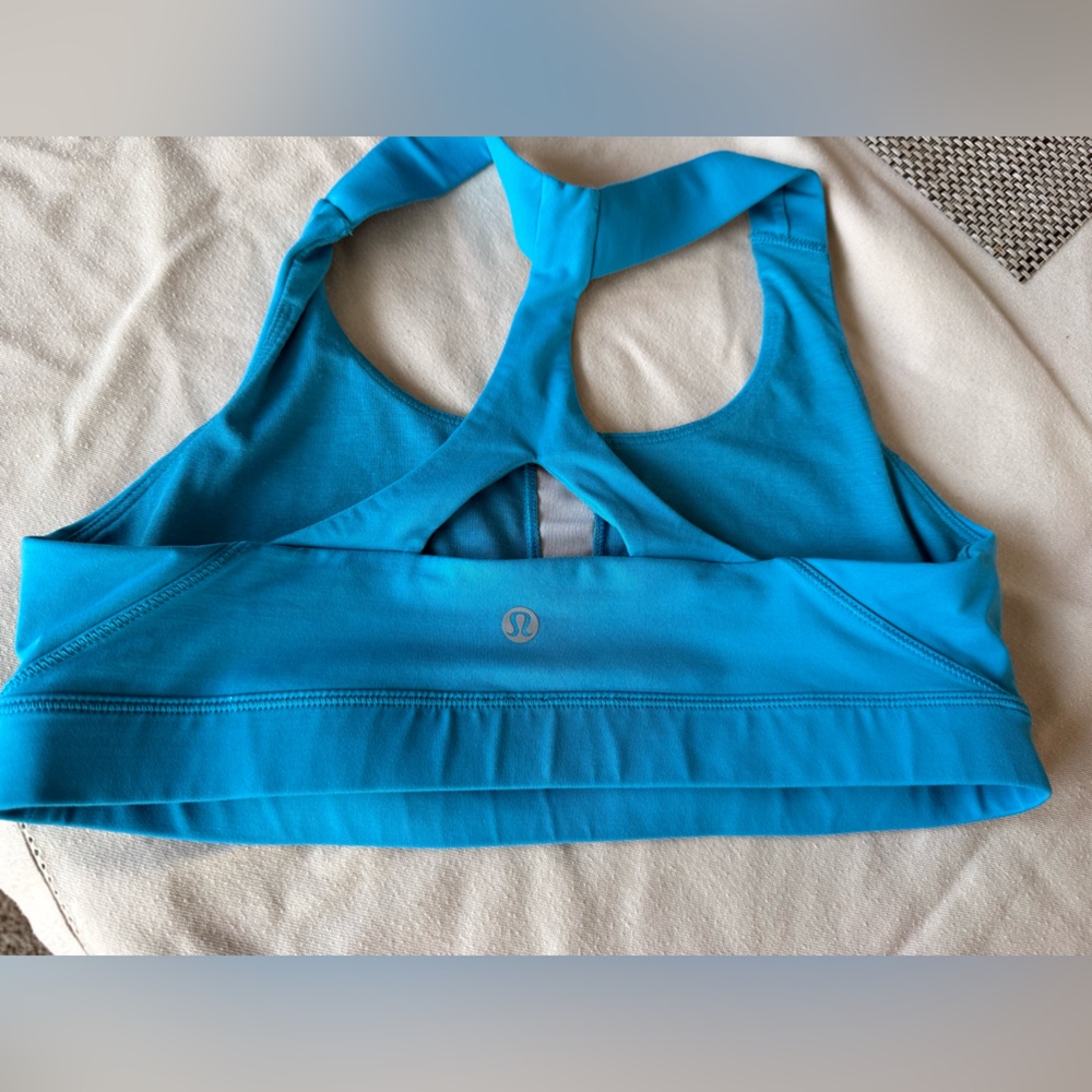 lululemon athletica Blue Sports Bra